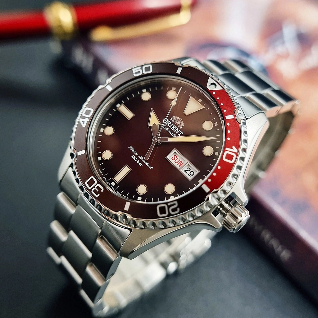 Orient “Kamasu II” Automatic Dive Watch 200M (RA-AA0814R19B) - Image 4