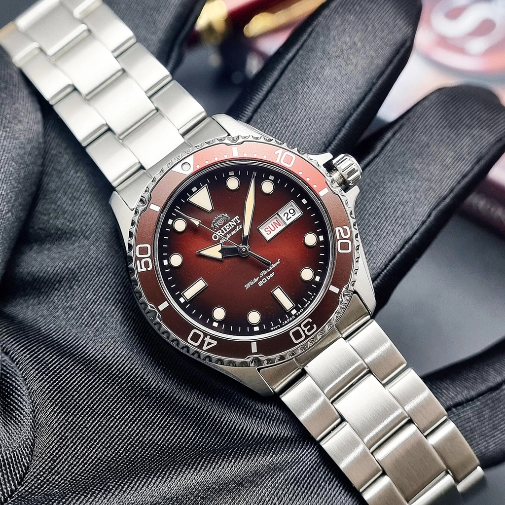 Orient “Kamasu II” Automatic Dive Watch 200M (RA-AA0814R19B) - Image 5