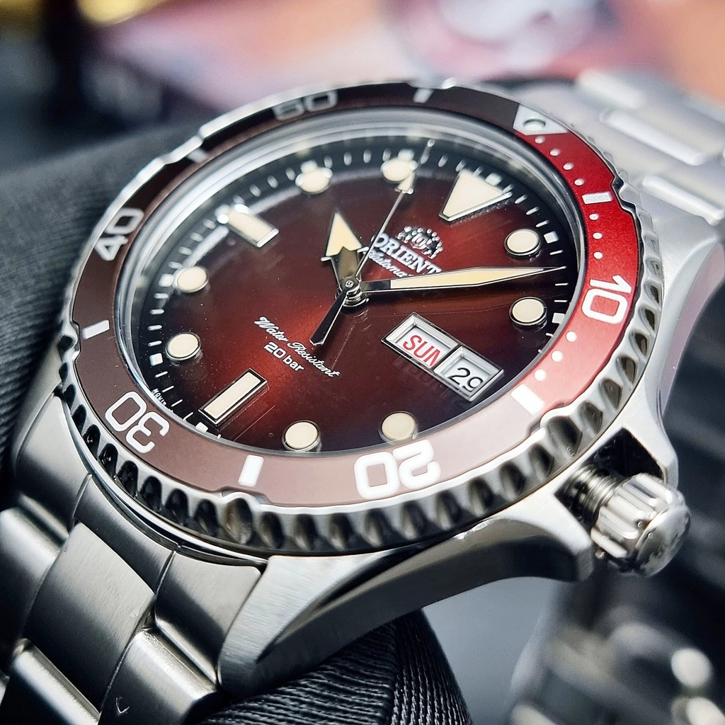 Orient “Kamasu II” Automatic Dive Watch 200M (RA-AA0814R19B) - Image 6